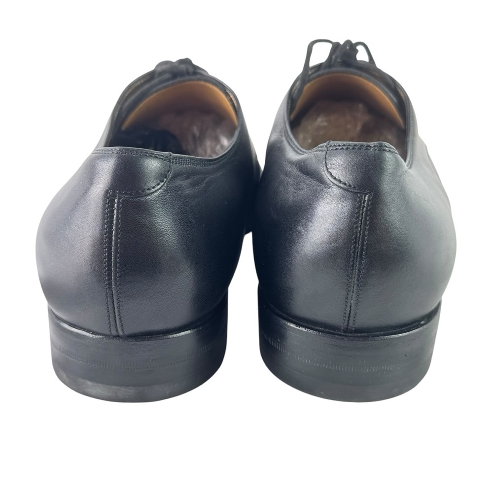 GUCCI Black Leather Studded Men's Derby Made in Italy Marked as 11 - 11.5 US - Picture 4 of 12